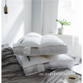 Blanco 80s egipcio 100 algodón sateen almohada 48 * 74cm